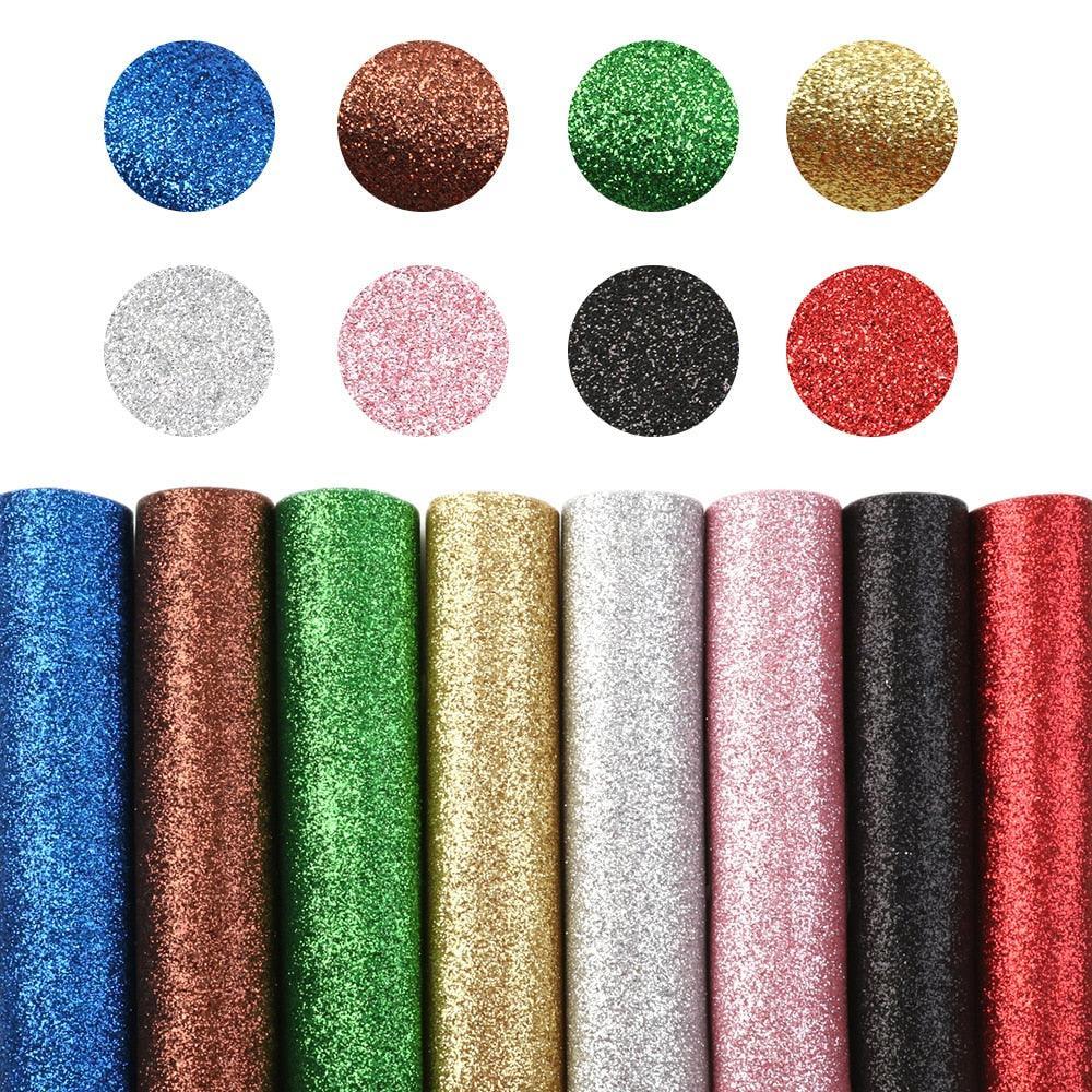 Lisslune | Vibrant Sparkle Faux Leather Craft Set