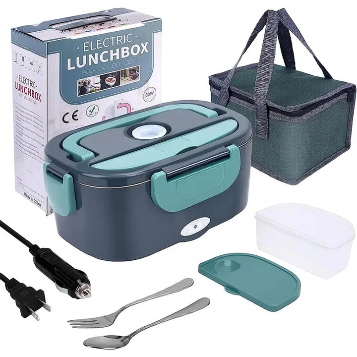 Lisslune | 1.5L Electric Lunch Box Food Warmer 60W Portable Leak-Proof Heater – HeatBox