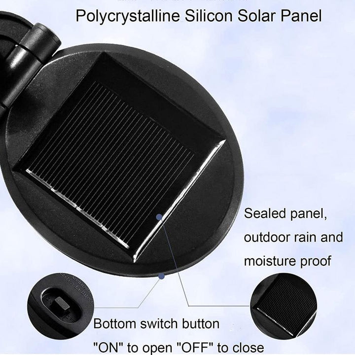 Lisslune | Solar Reed Waterproof Fiber Patio Lights