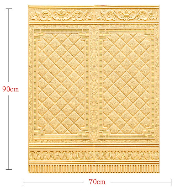 Lisslune | 3D Self-Adhesive Antique Accent Wall Sticker