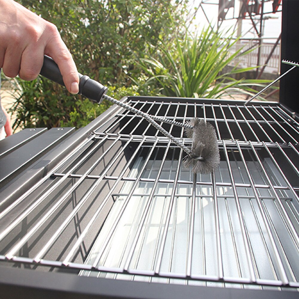 Lisslune | Stainless Steel BBQ Grill Cleaning Brush