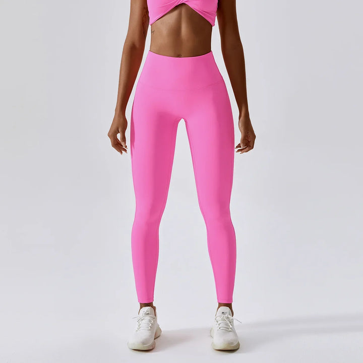 Lisslune | Breathable Push-Up Yoga Leggings with Peach Lift