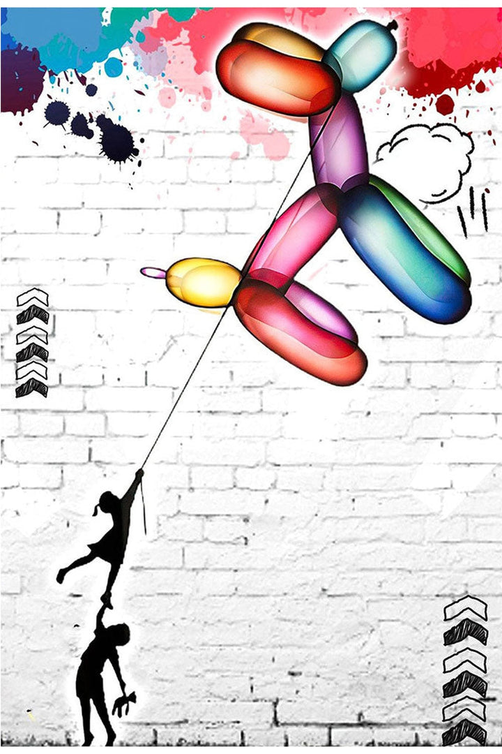 Lisslune | matching Graffiti Balloon Poster
