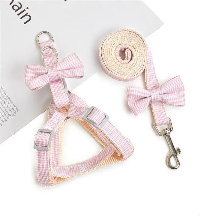 Lisslune | Beautiful, star-shaped adjustable harness and leash set for small pets