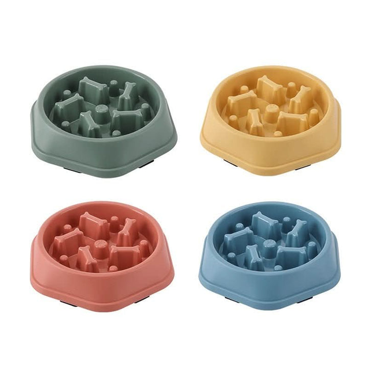 Lisslune | MILO SLOWFEEDER – Anti-Snarf Bowl for Healthy Food Intake for Dogs & Cats