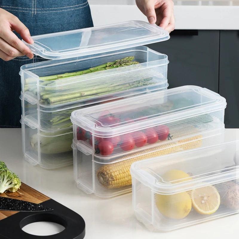 Lisslune | Three-tier egg and food storage box - Ultimate freshness keeper for your kitchen