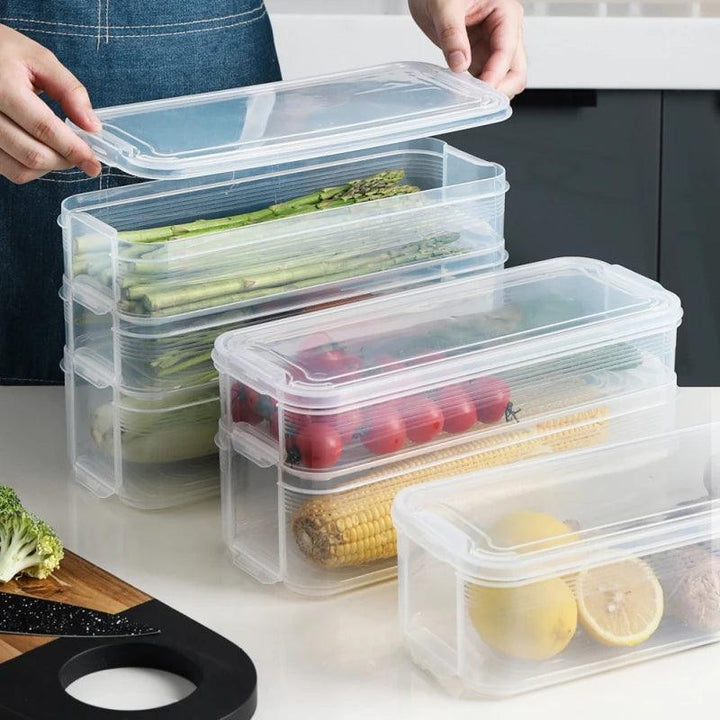 Lisslune | Three-tier egg and food storage box - Ultimate freshness keeper for your kitchen