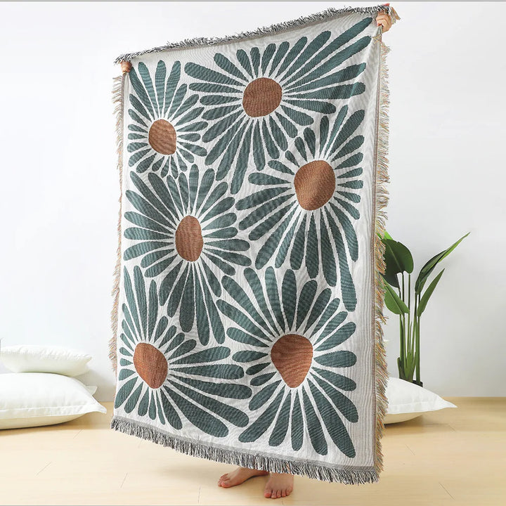 Lisslune | Daisy Wall Tapestry Blanket