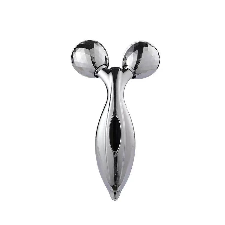 Rynx | 3D Roller Massager Face Beauty Device for Muscle Tightening & Skincare, Manual Massager for Women Men