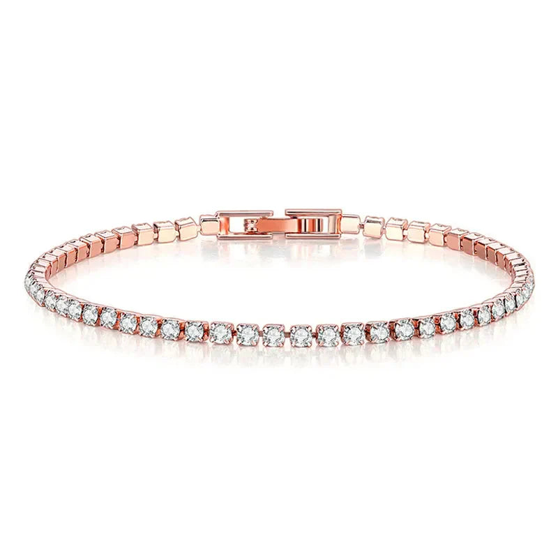 Lisslune | Tennis Bracelet – Shine with Attitude: Elegance in Sterling Silver and Hip-Hop Flair!