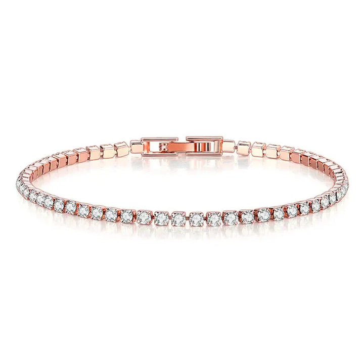 Lisslune | Tennis Bracelet – Shine with Attitude: Elegance in Sterling Silver and Hip-Hop Flair!