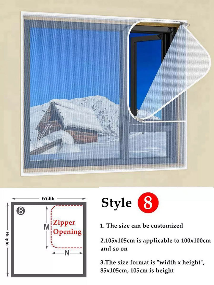 Lisslune | Winter Wrap Double Layer Windproof Self-Adhesive Zipper Film