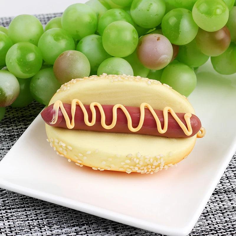 Lisslune | Realistic PU Sausage Advertisement Display Prop for Hotdog Locations