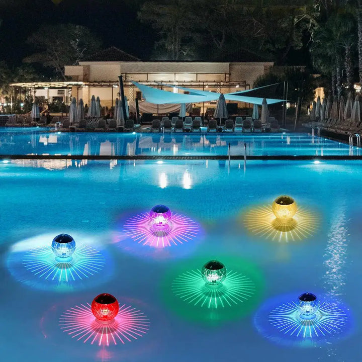 Lisslune | Solar LED Garden Balls – Waterproof Solar Lights for Outdoor Decoration and Pond Lighting