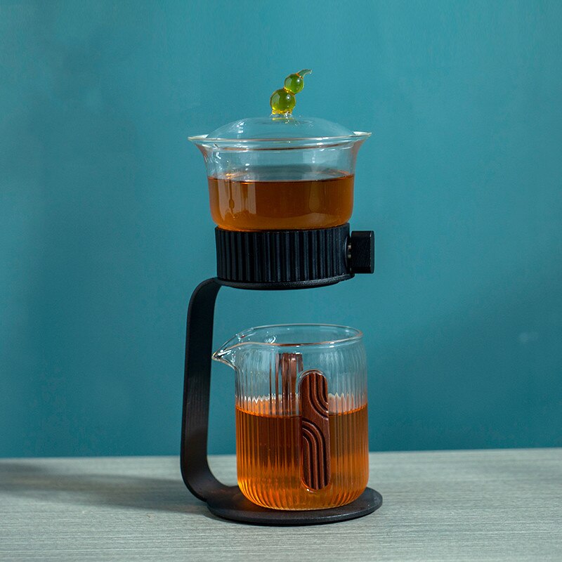 Lisslune | Ancient Mystery Leaf Glass Teapot