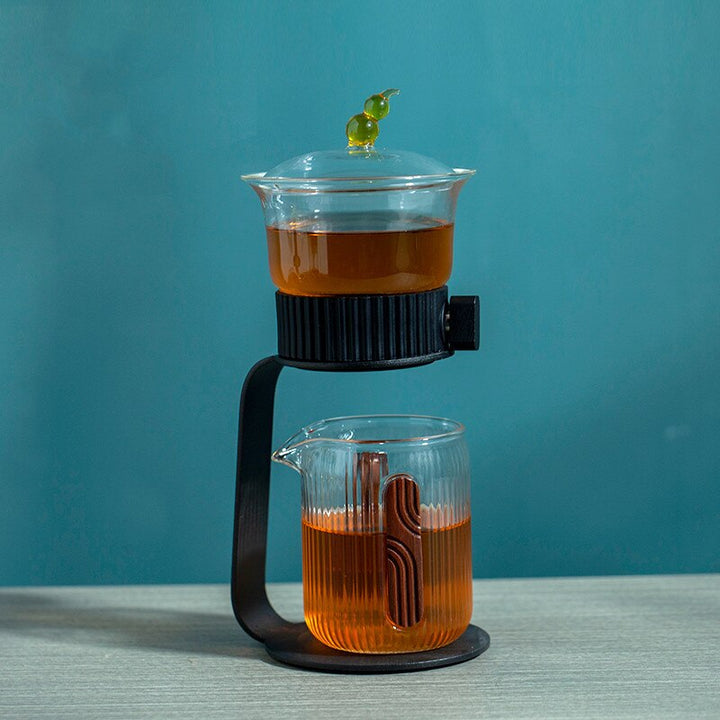 Lisslune | Ancient Mystery Leaf Glass Teapot