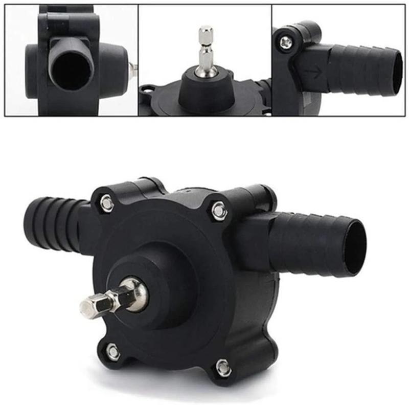 Lisslune | Self-priming water transfer pump with hand drill drive