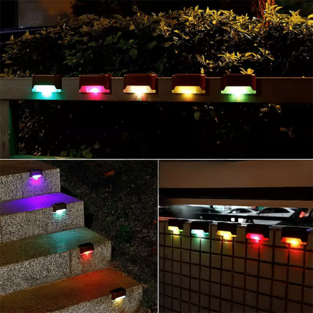 Lisslune | Self-adhesive solar lights for atmospheric garden lighting