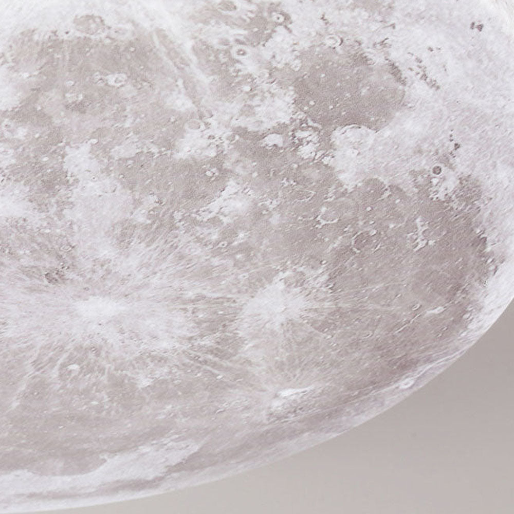 Lisslune | Modern Moon-Inspired LED Ceiling Light – Soft Ambient Flush Mount
