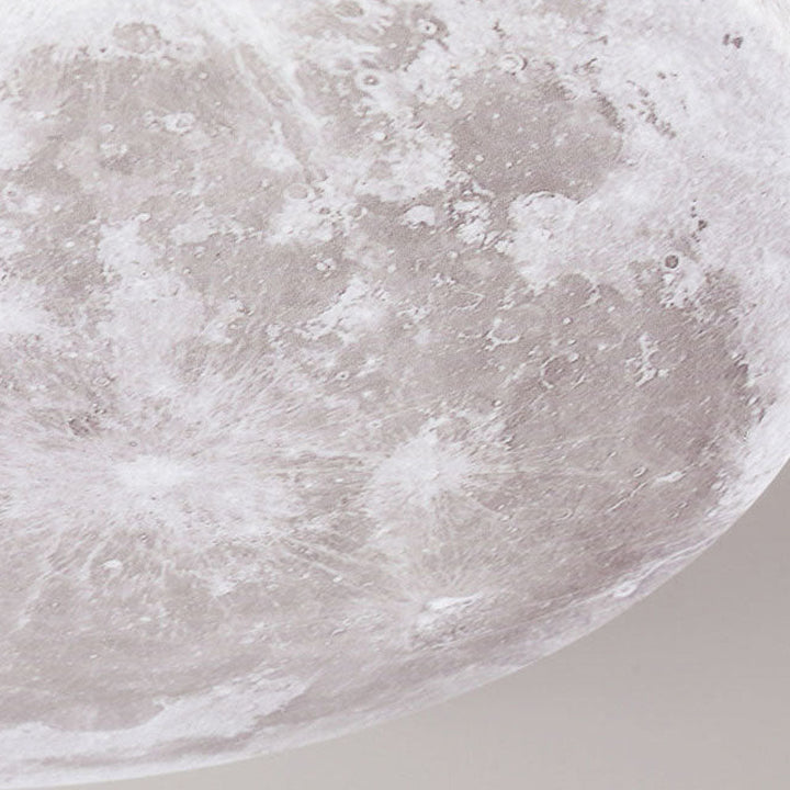 Lisslune | Modern Moon-Inspired LED Ceiling Light – Soft Ambient Flush Mount