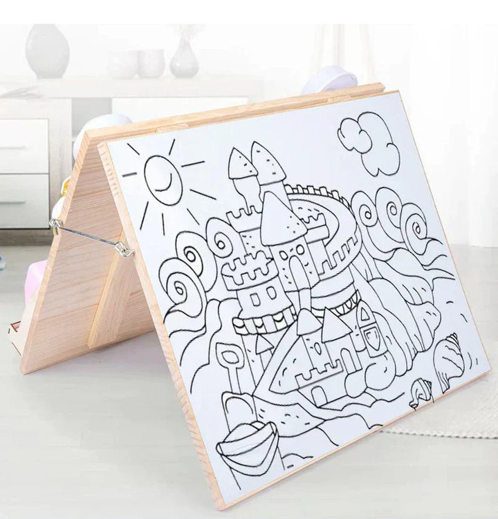 Lisslune | PlayDomus – Educational Activity Board with Drawing Table for Kids