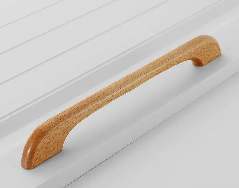 Lisslune | Chic Wooden Cabinet Knobs - Distinctive Walnut & Beech Drawer Handles for Elegant Home Interiors