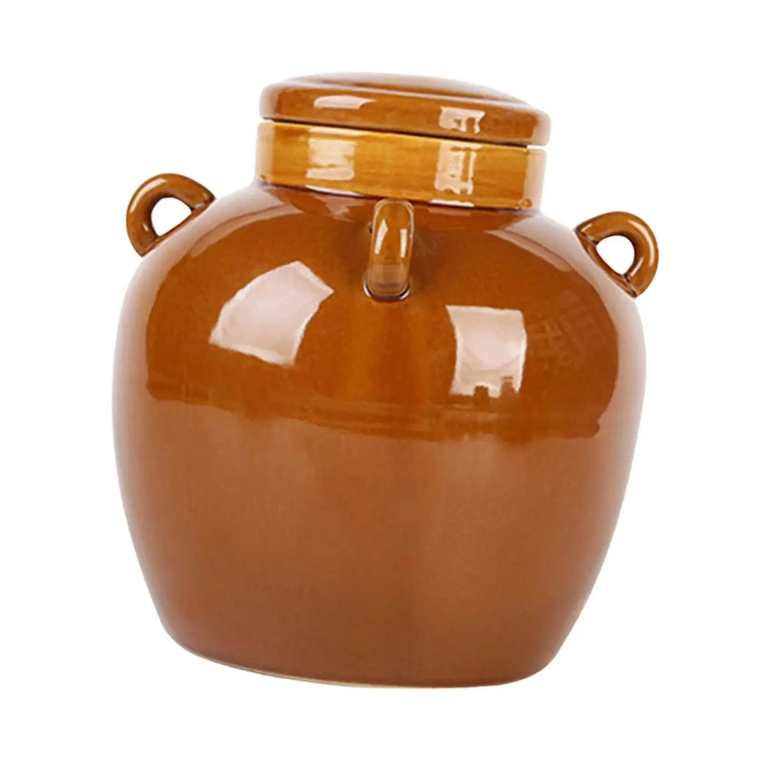 Lisslune | Elegant sparkling ceramic storage jar for stylish kitchen decoration