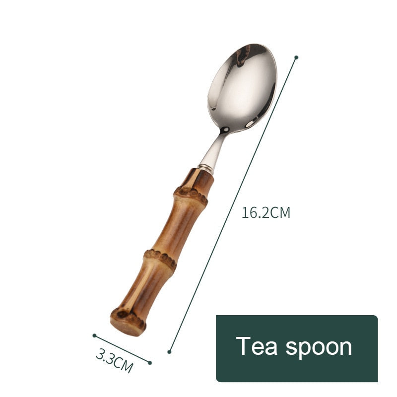Lisslune | Creative Retro Bamboo Cutlery