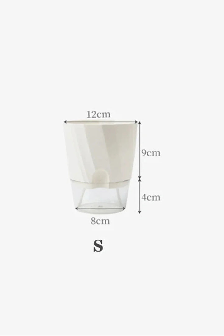 Lisslune | Transparent office plant pot