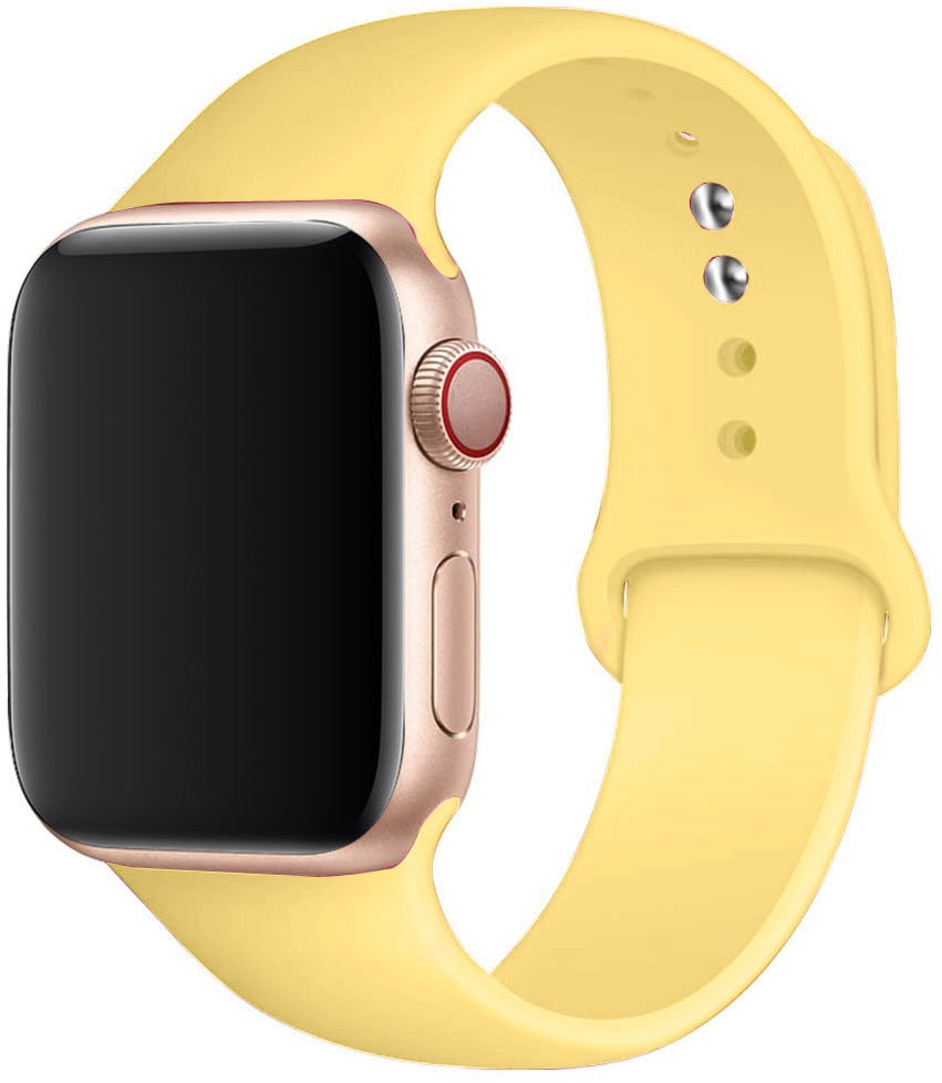 Lisslune | Silicone strap for Apple Watch Series 7/SE/3/4/5/6/8/Ultra