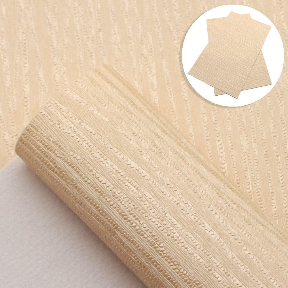 Lisslune | Opulent Pearl Striped Synthetic Leather for Luxury DIY Creations