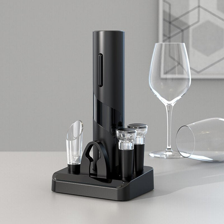 Lisslune | VinoLift Electric Wine Opener Set – Effortless Cork Removal