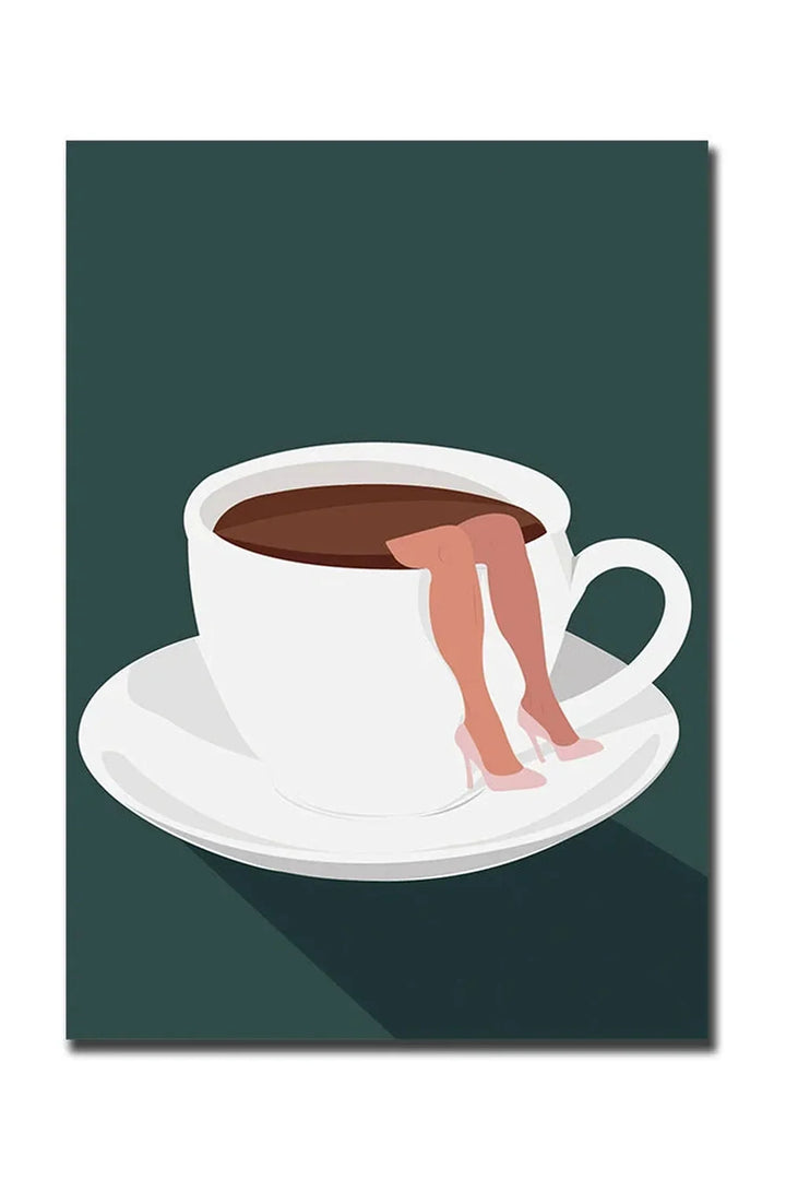Lisslune | Good Morning Coffee Canvas Poster