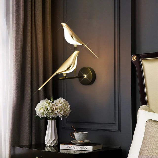 Lisslune | Nordic Magpie Wall Lamp