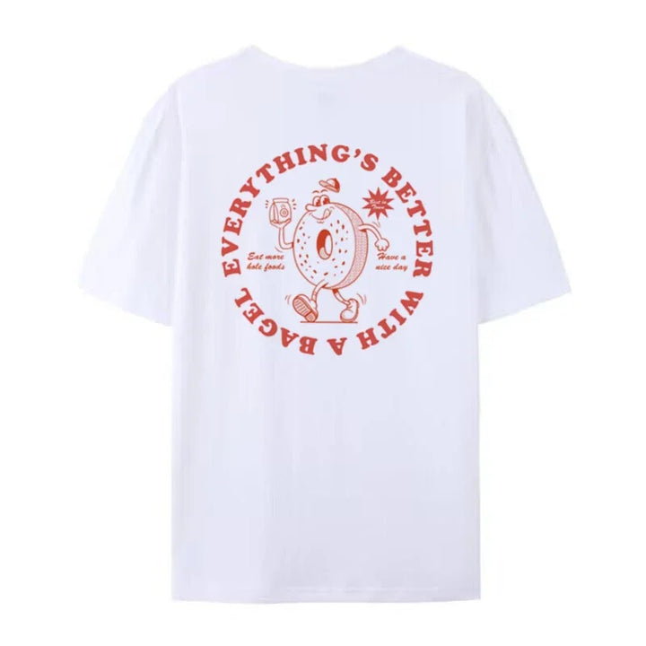 Lisslune | Everything is better with a Bagel T-Shirt