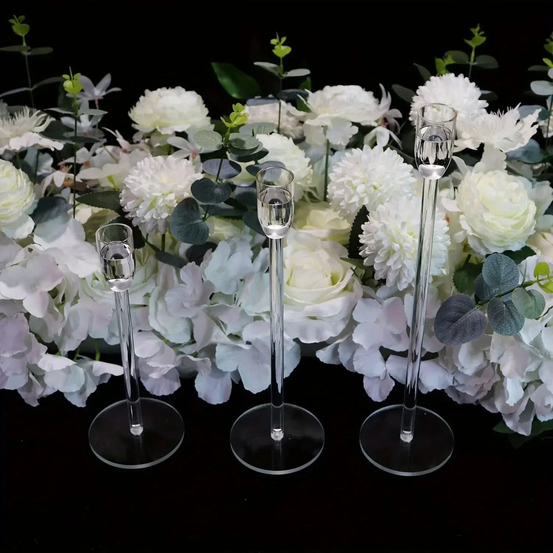 Lisslune | LumenAcry Acrylic Candle Holder Set (3-piece)