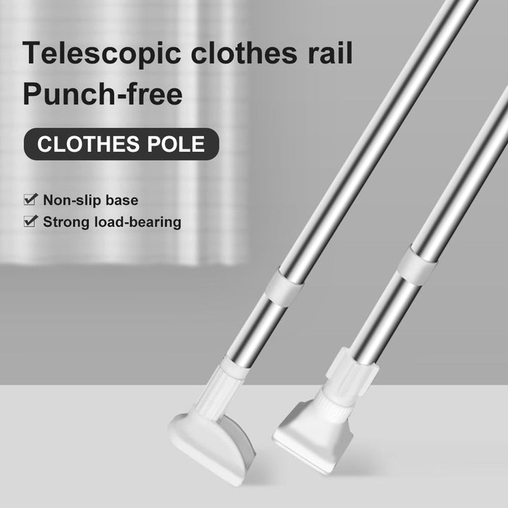 Lisslune | Space Saver Adjustable Telescopic Clothes Hanger Rod