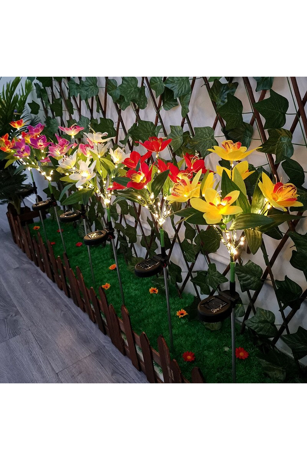 Lisslune | Solar LED Flower Lamp