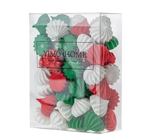 Lisslune | Playful 54-piece miniature candy meringue and sugar cookie collection for sweet decoration and photography