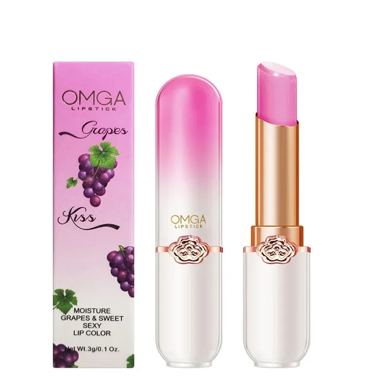Rynx | 6 Colors Lip Balm Crystal Temperature Change Lipstick Girls Moisturizing Long-lasting Lip Gloss Make-up Lip Care Repair Cosmetics