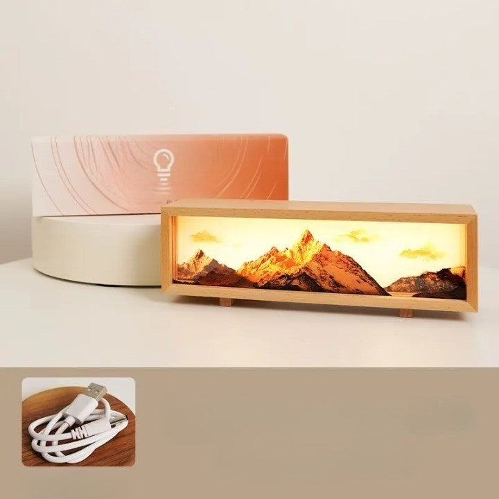 Lisslune | Dream Aura Interactive Desktop Artsy Canvas Lamp