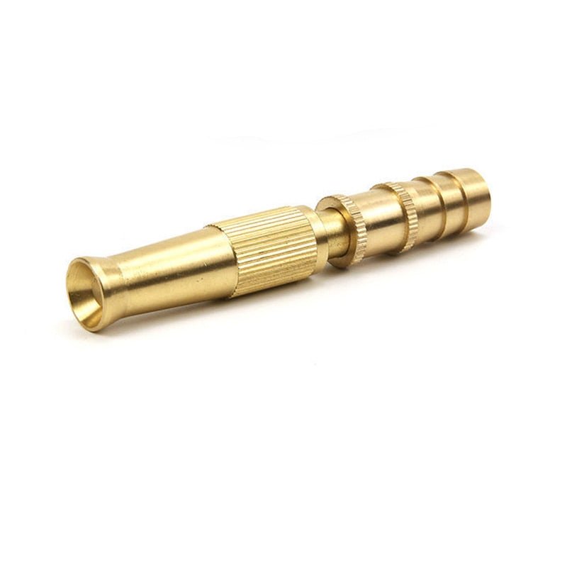 Lisslune | Adjustable Brass High Pressure Water Nozzle for Garden Hose