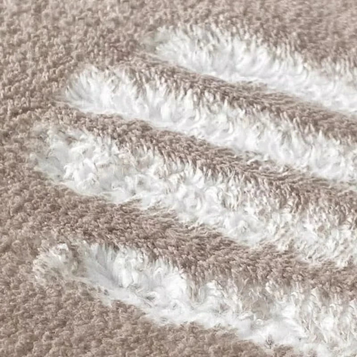 Lisslune | Modern Irregular Plush Rug for Living Room and Bedroom
