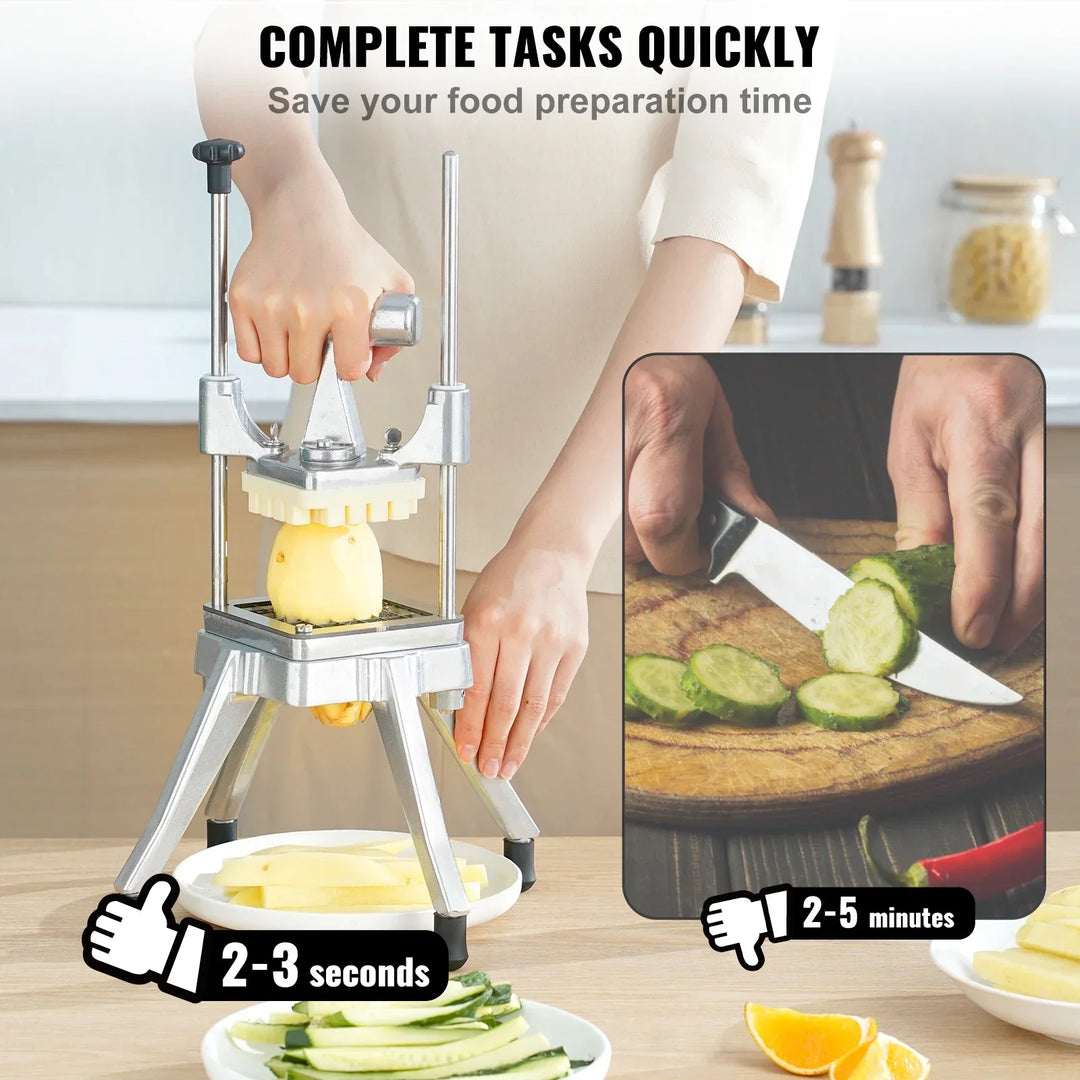 Lisslune | Manual Slicing Stainless Steel Commercial Vegetable Slicer