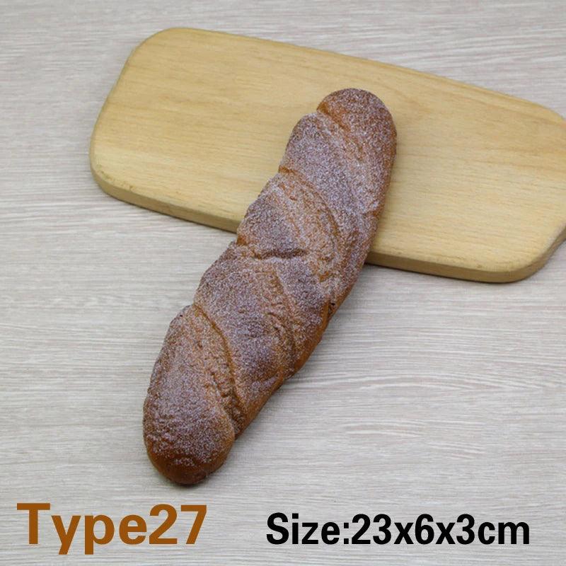 Lisslune | Elegant Artificial French Baguette Home Decoration for Kitchen and Display