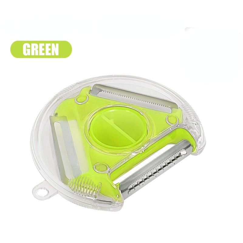 Lisslune | 3in1 Stainless Steel Magic Peeler
