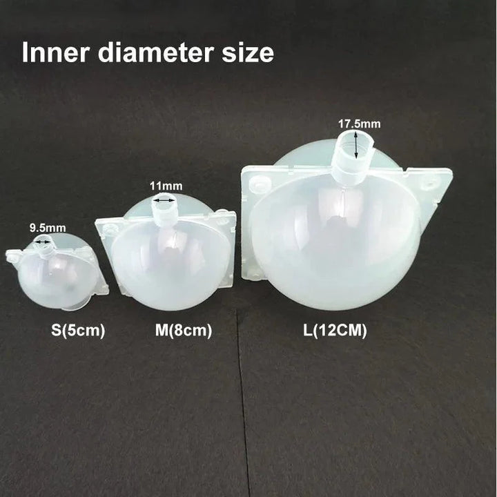 Lisslune | Clear Multiplication Sphere for High Pressure Finishing - Available in sizes 5cm, 8cm, and 12cm