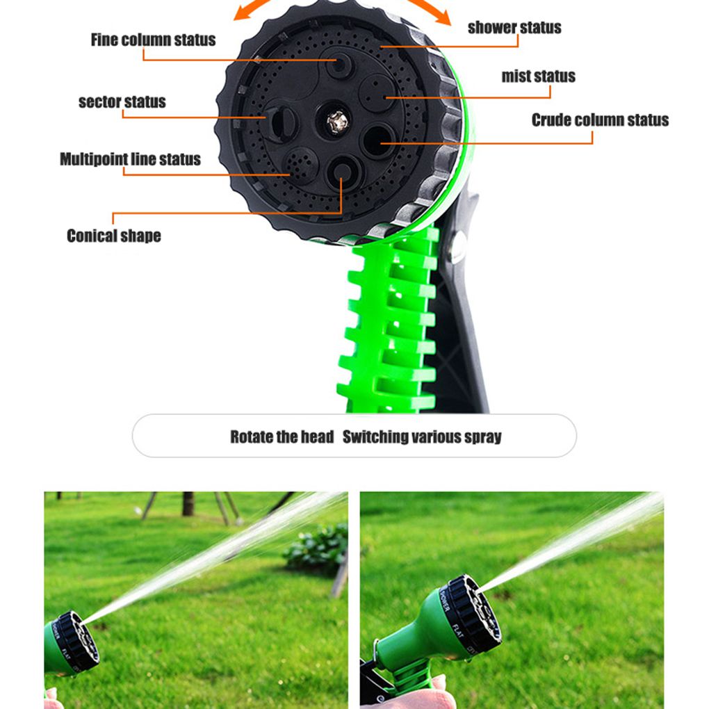 Lisslune | Easy Flow Expandable Garden Hose Spray Gun