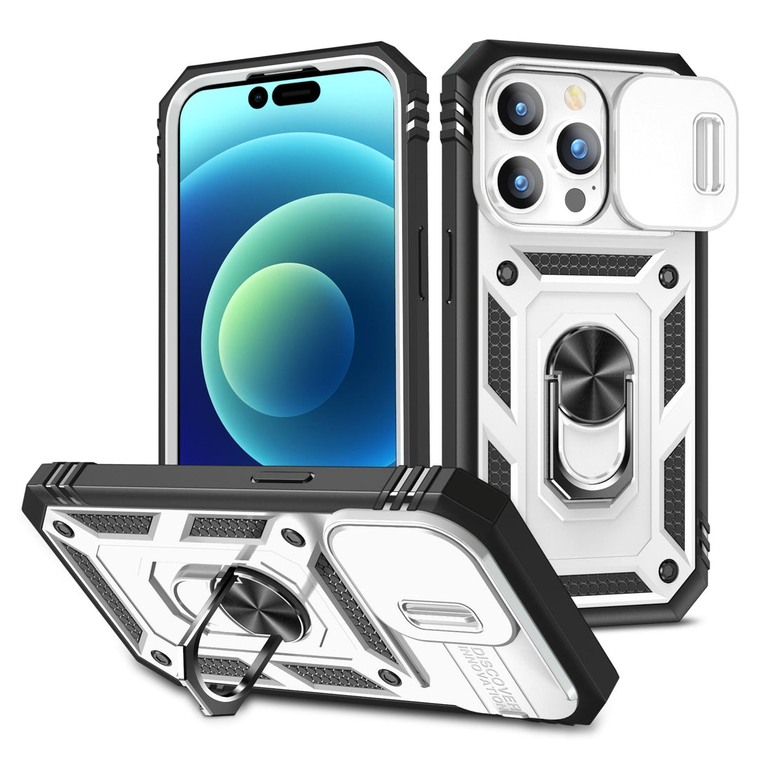 Lisslune | iPhone waterproof construction protective case including camera and display protection