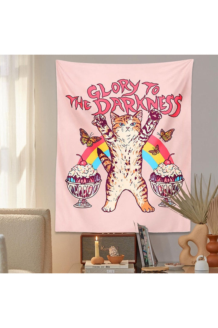 Lisslune | Cat Carpet Art